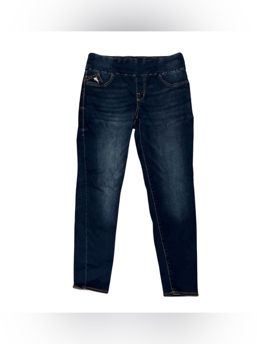 Rock & Republic fever pull on skinny jeans slimming size 14